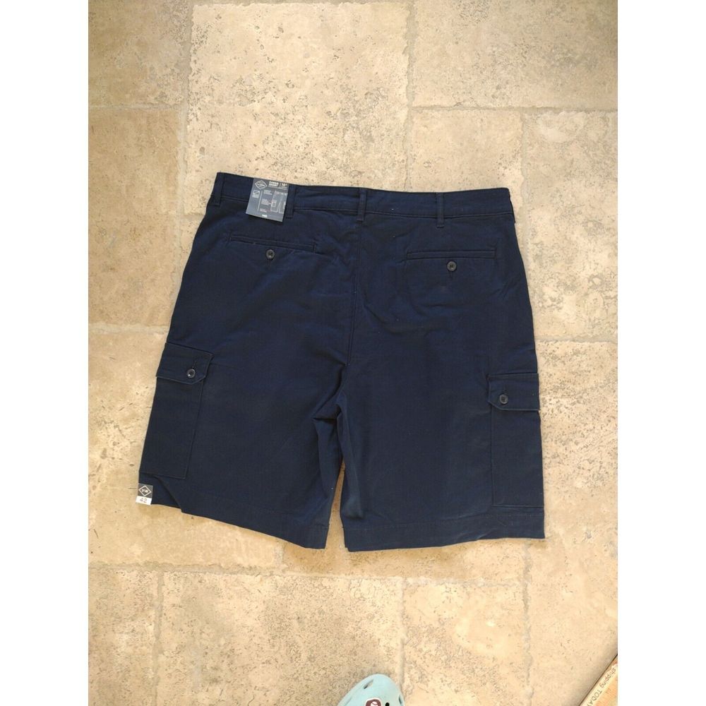 NEW St Johns‎ Bay Cargo Shorts Mens 42 Blue Soft Wash Legacy 10" Inseam - Picture 7 of 9